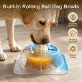 Slow Feeder Dog Bowl for Liquid Treats, Anti-Slip Lick Bowl, Bone Broth and Yogurt Puzzle Feeder, Dog Enrichment Toys No