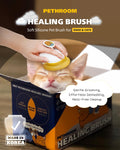 PETHROOM Silicone Cat Brush for Shedding – Gentle Grooming & Relaxing Massage, Light Deshedding Tool, Removes Loose Fur 