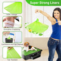30 Pack Pet Loo Liners with Super Absorbent Pads for Petsafe Dog Potty Disposable Drawstring Pet Pee Pod Tray Bags Urine