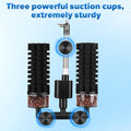 hygger Electric Aquarium Sponge Filter, 3.5W Quiet Fish Tank Filter Pump with 2 Spare Sponge & Bio Media Balls, Adjustab