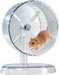 Hamster Exercise Wheel,Super-Silent Small Animals Exercise Wheels,Quiet Hamster Running Wheels with Adjustable Stand for