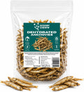 3.5oz Dehydrated Anchovies Fish Sprats for Dogs, 100% Natural Single-Ingredient Fish Treat, High-Protein, Grain-Free Dog