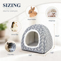 Guinea Pig Hideout Bed, Dwarf Rabbit House Cave