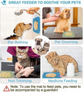 Zonopy Licking Mat for Dogs & Cats with Suction Cups, 1 Pack Square Dog Slow Feeder Lick Pat for Anxiety Relief & Boredom, Dog Toys to Keep Them Busy, Pets Grooming Bathing Training Mat