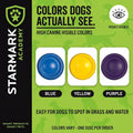 Starmark Easy Glide DuraFoam Flying Disc Dog Toy, Color Varies 11"