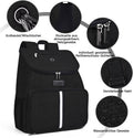 BAGLHER丨Dog Travel Bag, Airline Approved Pet Supplies Backpack, Dog Travel Backpack Accessories Set with 2 Silicone Coll