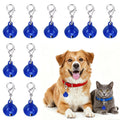 PETAXCELL Cat Bell, Small Matte Pet Copper Bell Collars Charm with Lobster Buckle Loud Crisp Sound Anti-Lost Pendant Accessory