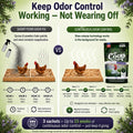 Little Coop Recouper | a New Generation Of Urban Chicken Coop Deodorizer | Unique Slow Release Formula | Natural Fresh S
