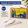 Birds LOVE 3.5-4″ Cuttlebone for Birds – 100% Natural Sun-Dried Calcium & Beak Conditioning Supplement for Parakeets, Budgies, Cockatiels, Finches & Canaries – 2 Pack with Holder – Made in Vietnam