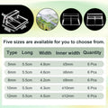 Sieral 2 Pcs Sliding Aquarium Lids Fits for 33/40/55 Gallon Fish Tank Lid