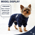 Dog Sweater for Small Dogs Fleece Dog Pjs Winter Warm Puppy Sweater