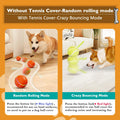 PetDroid Interactive Dog Toys Dog Ball, [Newly Upgraded] Durable Motion Activated Automatic Rolling Ball Toys for/Small/