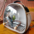 halinfer Metal Tray for Bird Backpack Carrier, Metal Square Plate to Place Interior of Small Bird Carrier Cage Backpack,
