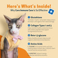 Pet Wellbeing Core Immune Care for Cats of All Ages - Daily Antioxidants, Immune Support, Collagen, Glutathione, Vitamin E - Veterinarian-Formulated Holistic Supplement 3.7 oz (105 g) Powder