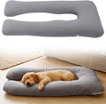 Mifoci Dog Sleeping Pillow for Large & Medium Dogs Calming Body Pillow