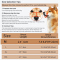 Basket Dog Muzzle: Adjustable Soft Dog Muzzles
