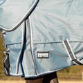 Jeffers Poplar Head Refuge 1200 Denier Turnout Blanket, Hamilton Blue, 81" – Waterproof & Breathable Horse Blanket, 240g