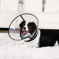 Sponge Core Dog Cone, Inflatable Dog Cone Collar Alternative, Dogs Donut Collar After Surgery, Soft Cone for Large Mediu