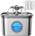 Cat Water Fountain Stainless Steel: 99oz/2.8L Auto Pet Drinking Fountain