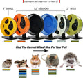 Silent Runner Pro | Sugar Glider Exercise Wheel (Black with Attachment)