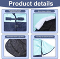 600D Horse Blanket, 0g No-Fill Waterproof Turnout Rain Sheet