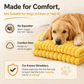 Small Emotional Support Blanket Yellow, Security Calming Dog Blanket, Faux Rabbit Fur Polyester Material for Dog Indoor 