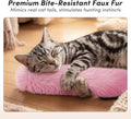 Catnip Cat Toys 4 Pack, Soft Cat Pillow Kicker Toys with Crinkle Sound, Interactive Cat Plush Toys for Indoor Cats and K