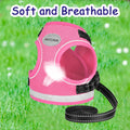 Cat Harness and Leash Set, Escape Proof Soft Vest with Reflective Strap
