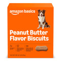 Amazon Basics Crunchy Dog Biscuits Peanut Butter Flavor Dog Treats 5 lb. Box