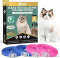 Flea Collar for Cats, Cat Flea and Tick Collar, 4 Pack, 32 Months