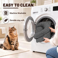 TailTastic Self Warming Cat Bed with U-Shaped Pillow for Warmth & Support