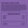 A Strong Heart Wet Dog Food, Beef, Bacon & Cheese Flavor - 13.2 oz Cans (Pack of 12), Made in The USA with Real Beef