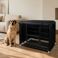 42 Inch Dog Crate Cover for Heavy Duty Dog Cages 900D Oxford (Cover Only)