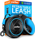 16.4 ft Retractable Dog Leash for Dogs 10–100 lbs - Heavy Duty Tape Leash with Strong Nylon Tape - 360° Swivel Control - One-Click Brake & Lock - Ergonomic Non-Slip Grip for Safe & Easy Daily Walks