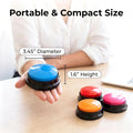 Voice Recording Button, Dog Buttons for Communication Pet Training Buzzer, 30 Second Voice Record and Playback, Funny Gi