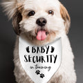 Baby Security in Training Printed Dog Bandana Pet Scarf Dog Pregnancy Announcement Bandana Pregnancy Dog Bandana for Dogs Pet Accessories for Dog Lovers Pregnancy Reveal Ideas