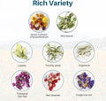 Sukh Hamster Bedding Odor Control - 150G Flowers & Herbs for Small Animals