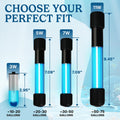 3W Mini UV Light for Aquariums with 4 Timer Modes | UV-C Clean Light for Use in Sump Areas, Filters, Top Filter Boxes & 