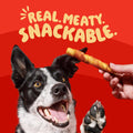 Hartz Oinkies Porkalicious Smoked Pig Skin Jerky Twists Dog Treats, 32pk