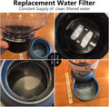 Dog Water Filter Replacement Compatible with Petmate Bowl Filters