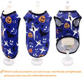 2PCS Halloween Dog Shirt XXL Sleeveless Tee Vest T-Shirt Tank Top
