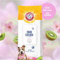 Arm & Hammer Odor Control Dog Wipes, Kiwi Blossom, 100 Count