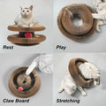 Kitty Curls Cat Toy,Cardboard Cat Scratcher,Magic Organ Cat Toy,Foldable Recyclable Cat Accordion Toy for Indoor Cat Pla