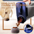 TIOVERY Dog Food Storage Container, 5-7 Lbs Airtight Pet Food Container, Cat food Container Dispenser with Portable Hand