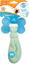 Nylabone Puppy Chew 2-in-1 Teething Freezer Bone Dog Chew Toy