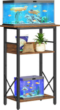 HOOBRO 10 Gallon Aquarium Stand, 3-Tier Fish Tank Stand with Storage