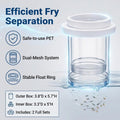 2 Pieces Breeder Box for Fish Tank, Floating Plastic
