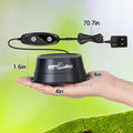 REPTI ZOO UVB Reptile Light with Dimming, LED UVB Light Bulb Fixture for Bearded Dragon Gecko Lizard Turtle Snake, Adjus