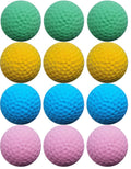 GINFH Cat Golf Balls for Indoor Kitten Toys - Interactive Sponge Foam Soccer Balls (Mixed)