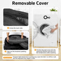 Calming Dog Bed Fluffy Plush Dog Mat for Furniture Protector with Removable Washable Cover for Large Medium Small Dogs and Cats (Large, Light Grey)